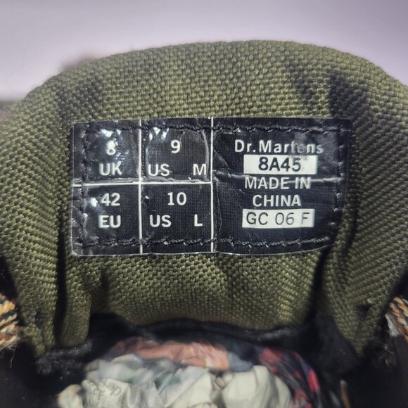 Dr. Martens 8A47 Men’s Size 9M Brown Leather 4 Eye Lace Up Chunky Oxford Shoes - Picture 11 of 11